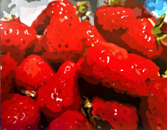 第41回近畿高等学校総合文化祭滋賀大会　3年　松本桃奈　「Strawberry-red」